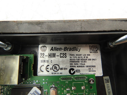 Allen Bradley 22-HIM-C2S Panel Mount LCD HIM Drive Keypad Control