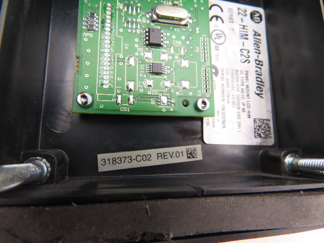 Allen Bradley 22-HIM-C2S Panel Mount LCD HIM Drive Keypad Control