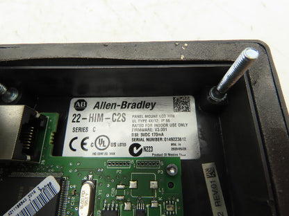 Allen Bradley 22-HIM-C2S Panel Mount LCD HIM Drive Keypad Control