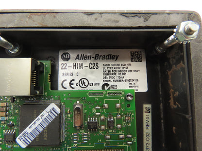 Allen Bradley 22-HIM-C2S Panel Mount LCD HIM Drive Keypad Control