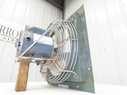 New York Blower Size 122  12" Propeller Fan 1/4Hp 1725rpm 115V 1PH 17.25"W Frame