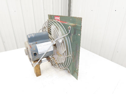 New York Blower Size 122  12" Propeller Fan 1/4Hp 1725rpm 115V 1PH 17.25"W Frame