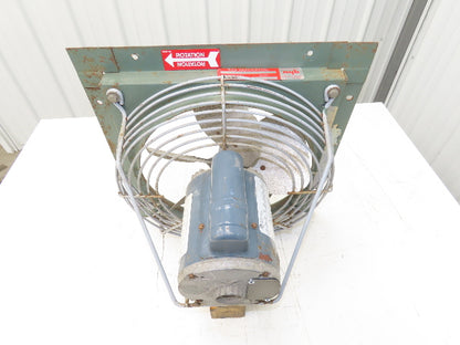 New York Blower Size 122  12" Propeller Fan 1/4Hp 1725rpm 115V 1PH 17.25"W Frame