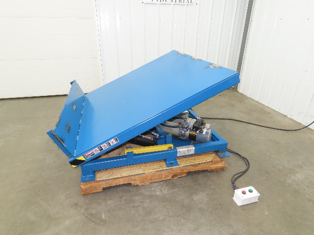 Blue Giant ETT19-40 Hydraulic Tilt Table 4000lbs 45° Box Tipper 48x46" 120V