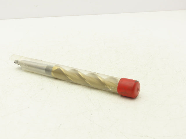 HTC T-613573 22mm Drill 3 Flute 3 Step 13.75mm to 22mm OD 9-7/8"OAL Coated (TiN)