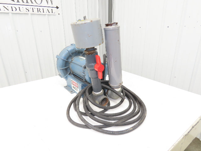 Ametek Rotron EN505AX72ML Regenerative Blower 150CFM 2Hp 3450RPM 230/460V 3PH