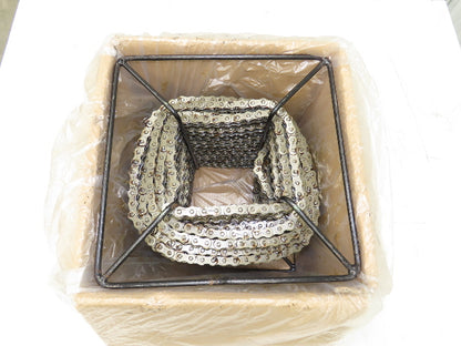 50RX100FT SP D-1 E2PIN SP87 #50 Roller Chain Riveted Standard 100' Reel