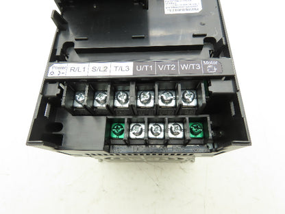 Allen Bradley 25B-D030N104 PowerFlex 525 VFD 500Hz 20Hp 460v 30A Ser A FRN 7.001