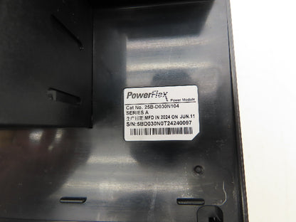 Allen Bradley 25B-D030N104 PowerFlex 525 VFD 500Hz 20Hp 460v 30A Ser A FRN 7.001