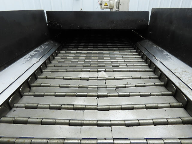 Enomoto MA-400H 18"W x 84"L Chip Conveyor 14" Belt 27" Infeed 220V 3PH *Read*
