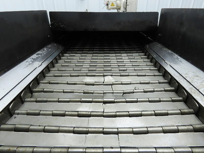 Enomoto MA-400H 18"W x 84"L Chip Conveyor 14" Belt 27" Infeed 220V 3PH *Read*