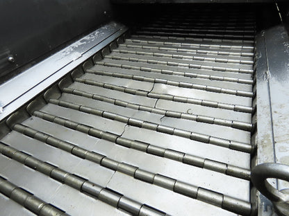 Enomoto MA-400H 18"W x 84"L Chip Conveyor 14" Belt 27" Infeed 220V 3PH *Read*