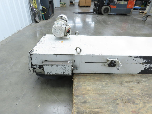Enomoto MA-400H 18"W x 84"L Chip Conveyor 14" Belt 27" Infeed 220V 3PH *Read*