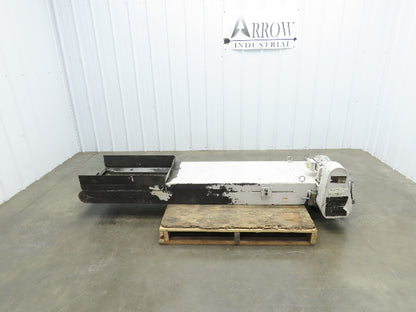Enomoto MA-400H 18"W x 84"L Chip Conveyor 14" Belt 27" Infeed 220V 3PH *Read*