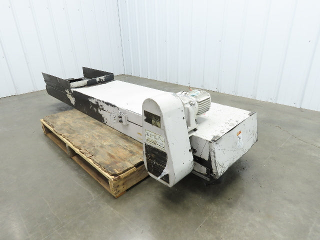 Enomoto MA-400H 18"W x 84"L Chip Conveyor 14" Belt 27" Infeed 220V 3PH *Read*