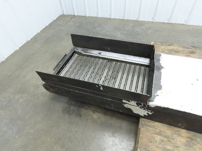 Enomoto MA-400H 18"W x 84"L Chip Conveyor 14" Belt 27" Infeed 220V 3PH *Read*