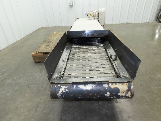 Enomoto MA-400H 18"W x 84"L Chip Conveyor 14" Belt 27" Infeed 220V 3PH *Read*