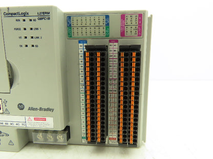 Allen Bradley 1769-L27ERM-QBFC1B CompactLogix 1MB L2 Ethernet Controller Ser A
