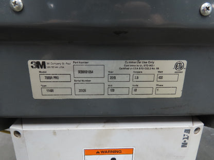3M Matic 7000R Pro Random Carton Sealer Box Case Accu Glide Taper 115V Sensor