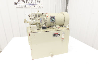 Nachi UPV-1A-16N0-1.5-4-15 Hydraulic Power Unit 10 Gal 7.8gpm Uni Pump 220V 3PH