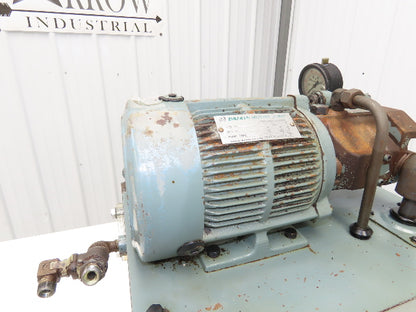 Daikin V8A 1RXT-10 Hydraulic Power Unit 10 Gal 3.5gpm 1000psi 220V 3PH
