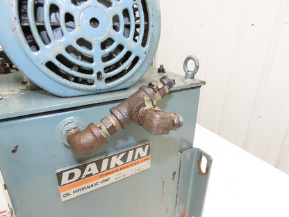 Daikin V8A 1RXT-10 Hydraulic Power Unit 10 Gal 3.5gpm 1000psi 220V 3PH