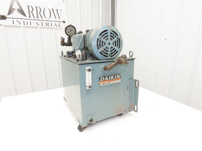 Daikin V8A 1RXT-10 Hydraulic Power Unit 10 Gal 3.5gpm 1000psi 220V 3PH