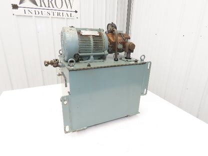 Daikin V8A 1RXT-10 Hydraulic Power Unit 10 Gal 3.5gpm 1000psi 220V 3PH