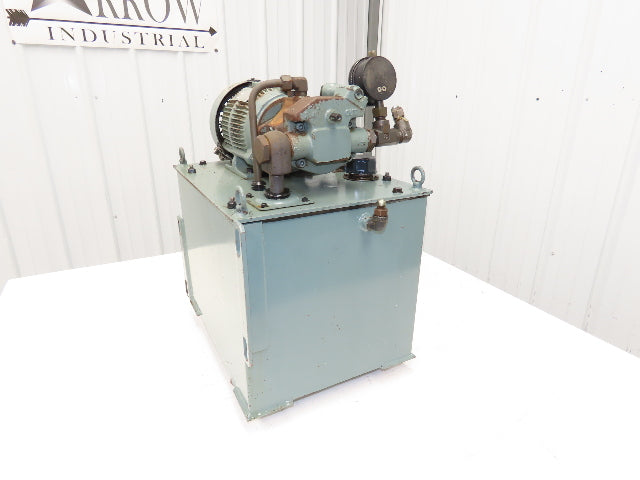Daikin V8A 1RXT-10 Hydraulic Power Unit 10 Gal 3.5gpm 1000psi 220V 3PH