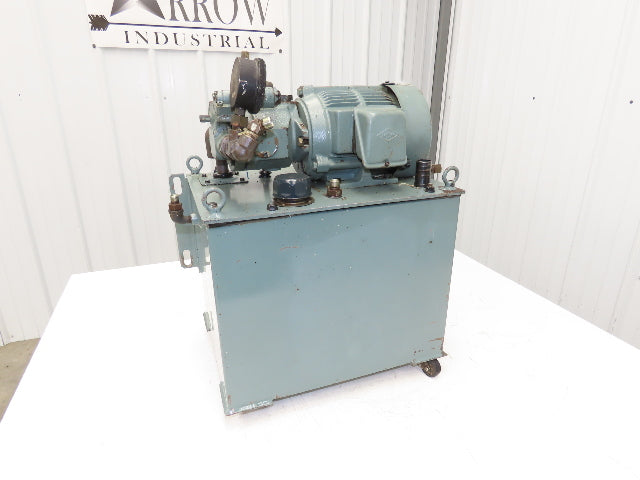 Daikin V8A 1RXT-10 Hydraulic Power Unit 10 Gal 3.5gpm 1000psi 220V 3PH