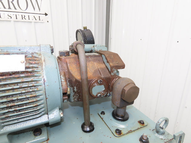 Daikin V8A 1RXT-10 Hydraulic Power Unit 10 Gal 3.5gpm 1000psi 220V 3PH