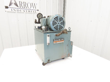 Daikin V8A 1RXT-10 Hydraulic Power Unit 10 Gal 3.5gpm 1000psi 220V 3PH