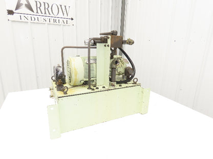 Daikin V8A 1RXT-10 Hydraulic Power Unit 25 Liter 3.5gpm 1000psi 220V 3PH