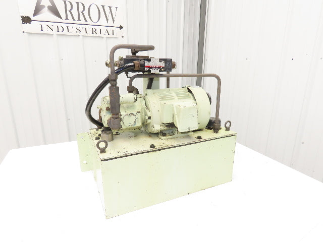 Daikin V8A 1RXT-10 Hydraulic Power Unit 25 Liter 3.5gpm 1000psi 220V 3PH