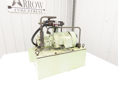 Daikin V8A 1RXT-10 Hydraulic Power Unit 25 Liter 3.5gpm 1000psi 220V 3PH