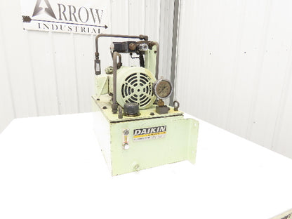 Daikin V8A 1RXT-10 Hydraulic Power Unit 25 Liter 3.5gpm 1000psi 220V 3PH