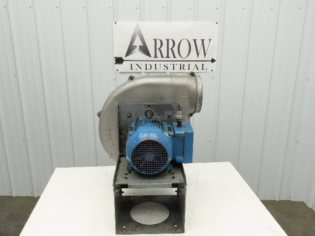 American Fan AF-15 High Pressure Blower 3Hp 3500 RPM 230/460V 3PH 7x8" Aluminum
