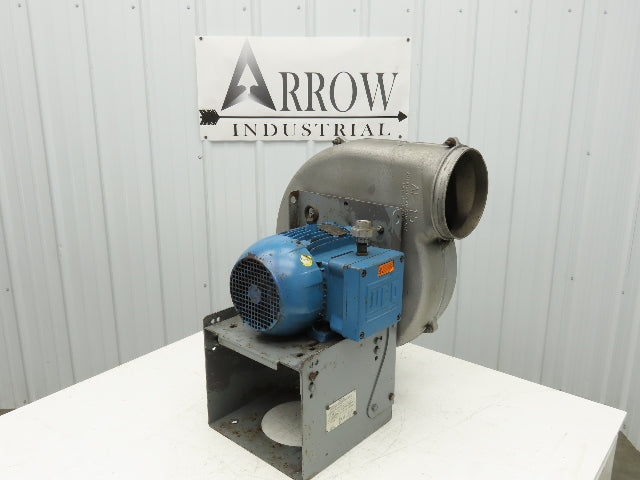 American Fan AF-15 High Pressure Blower 3Hp 3500 RPM 230/460V 3PH 7x8" Aluminum