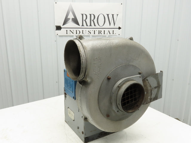 American Fan AF-15 High Pressure Blower 3Hp 3500 RPM 230/460V 3PH 7x8" Aluminum
