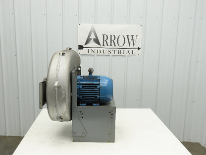 American Fan AF-15 High Pressure Blower 3Hp 3500 RPM 230/460V 3PH 7x8" Aluminum