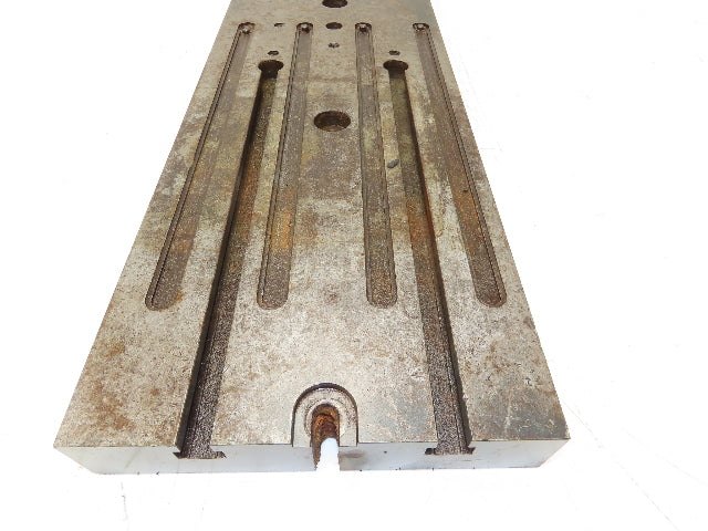 CNC Milling Machine T-Slot Table 29.55"X10" Cast Iron Slotted Fixture Plate