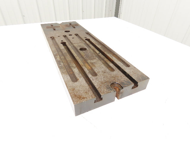 CNC Milling Machine T-Slot Table 29.55"X10" Cast Iron Slotted Fixture Plate