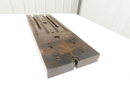 CNC Milling Machine T-Slot Table 29.55"X10" Cast Iron Slotted Fixture Plate
