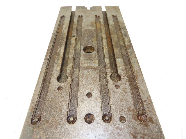 CNC Milling Machine T-Slot Table 29.55"X10" Cast Iron Slotted Fixture Plate