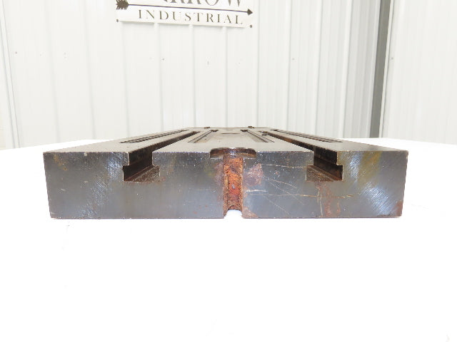 CNC Milling Machine T-Slot Table 29.55"X10" Cast Iron Slotted Fixture Plate