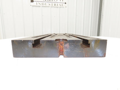 CNC Milling Machine T-Slot Table 29.55"X10" Cast Iron Slotted Fixture Plate