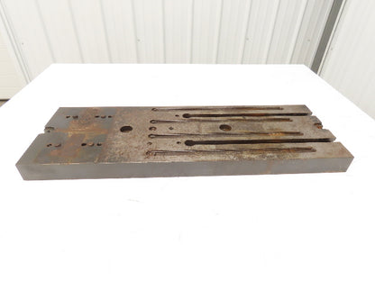 CNC Milling Machine T-Slot Table 29.55"X10" Cast Iron Slotted Fixture Plate