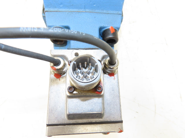 MOOG D684Z4826G Hydraulic Servo Directional Valve Analog Interface Rev S 350 Bar