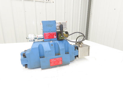 MOOG D684Z4826G Hydraulic Servo Directional Valve Analog Interface Rev S 350 Bar