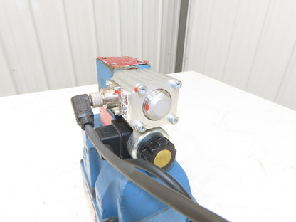 MOOG D684Z4815G Hydraulic Servo Directional Valve Analog Interface 350 Bar
